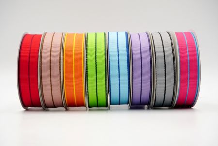 Jump Color Grosgrain Stripes Ribbon - Jump Color Grosgrain Stripes Ribbon